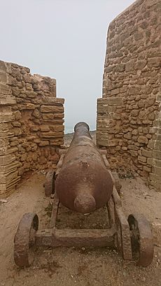 Cannon in Salé old Town