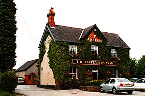 Carpenters Arms owned by the Hollingworths