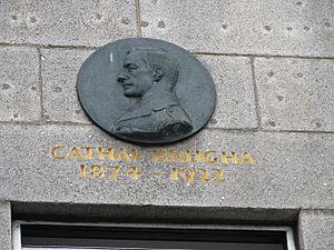 Cathal Brugha commemorative plaque