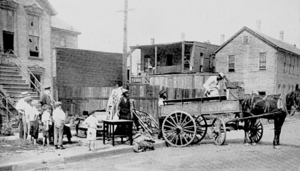 ChicagoRaceRiot 1919 wagon