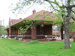 Old train station in Clarksville