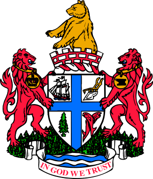 Coat of Arms of New Westminster, British Columbia