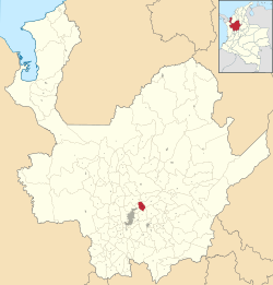 Location of the municipality and town of Girardota in the Antioquia Department of Colombia