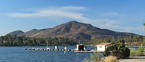 Cowles Mtn. from Lake Murray - panoramio