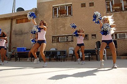 Dallas Cowboys Cheerleaders in Iraq 3