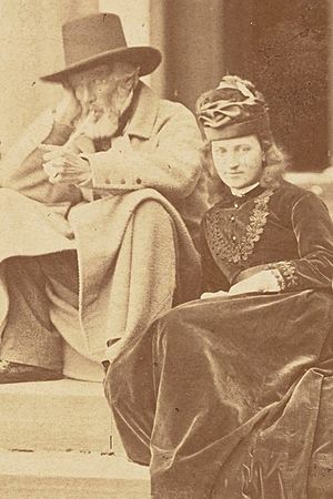 Dr John Carlyle, Thomas Carlyle, Miss Mary Aitken, Provost Swan (Crop)