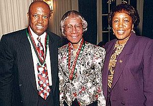 Ed Towns, Shirley Chisholm, Gwen Towns