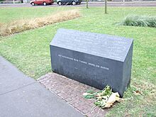 Fireworks disaster monument