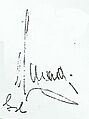 Firma Eduardo Lonardi