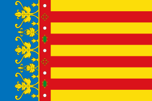 Flag of the Valencian Community (2x3)
