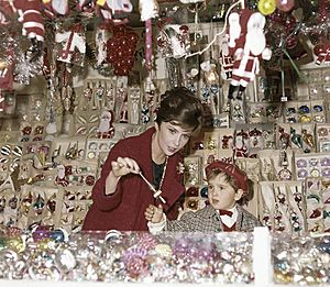 Gina Lollobrigida (Rome, Christmas 1962)