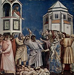 Giotto di Bondone - No. 21 Scenes from the Life of Christ - 5. Massacre of the Innocents - 