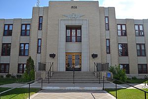 Glacier County Courthouse in Cut Bank, Montana