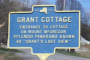 Grant Cottage marker 2
