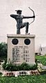 Green Archer Statue, De La Salle University
