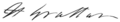 Henry Grattan signature