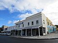 Heritage listed buildings at the corner of Stirling Terrace and Spencer Street, Albany, April 2022