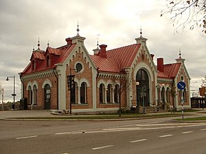 Hudiksvalls train station