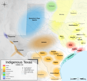 Indigenous Texas 1500