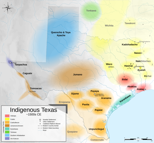 Indigenous Texas 1500