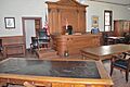 Interior Cass County District Courthouse (recreated), Bonanzaville USA in Fargo Moorhead - 3931611427