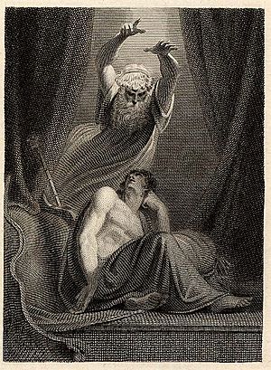 James Heath - Nestor Appearing in a Dream to Agamemnon, 1805