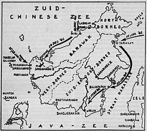 Japanese attack on Borneo, 1941-1942