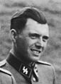 Josef Mengele, Auschwitz. Album Höcker (cropped)