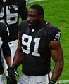 Justin Tuck Raiders