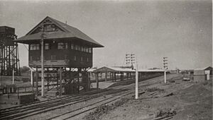 Kalgoorlie railway station, 20 November 1930