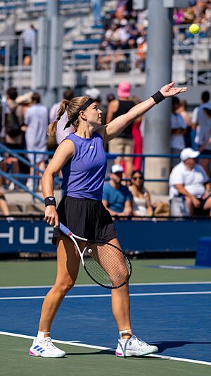 Karolina Muchova at US Open 2024