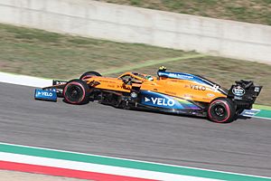 Lando Norris 2020 Tuscan Grand Prix - race day