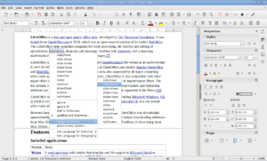 LibreOffice Writer 5.1 Breeze