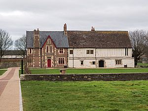Llanthony Secunda Priory in January 2019