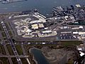 Logan Airport aerial view