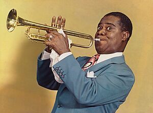 Louis Armstrong in Color (restored)