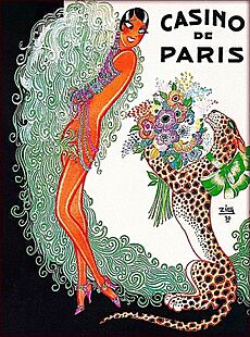 Louis Gaudin - Casino de Paris - Josephine Baker 1930