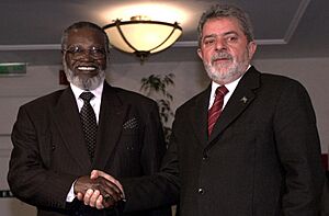 Lula - Nujoma meeting (2004) 3