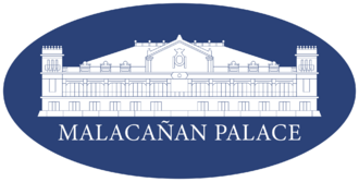 Malacañan Palace Press Briefing Room Signage (2025–present).svg