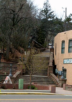 Manitou Place stairway