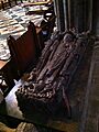 Memorial to Bishop Hugh de Northwold in Ely Cathedral