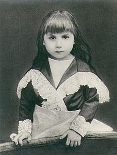 Mirra Alfassa as a child