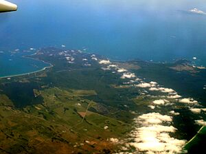 North west Flinders Island aerial
