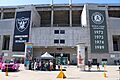 Oakland Coliseum Exterior 2017