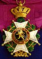 Order of Leopold grand cross badge (Belgium 1930) - Tallinn Museum of Orders