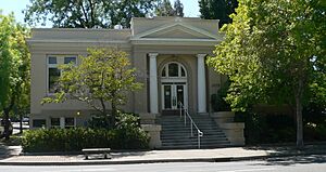 Oroville, California law library from NW 1