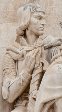 Pedro, Duque de Coimbra - Padrão dos Descobrimentos