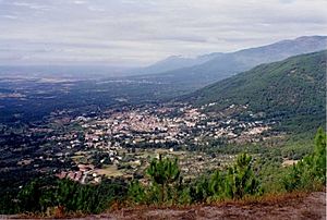Panoramic view of Piedralaves