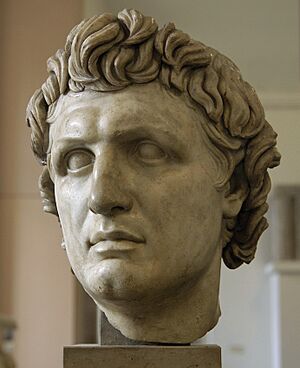 Portrait of a Hellenistic ruler (Attalus I?). Berlin, Pergamon Museum. (5256233048).jpg