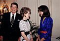 Reagans with Jackie Kennedy